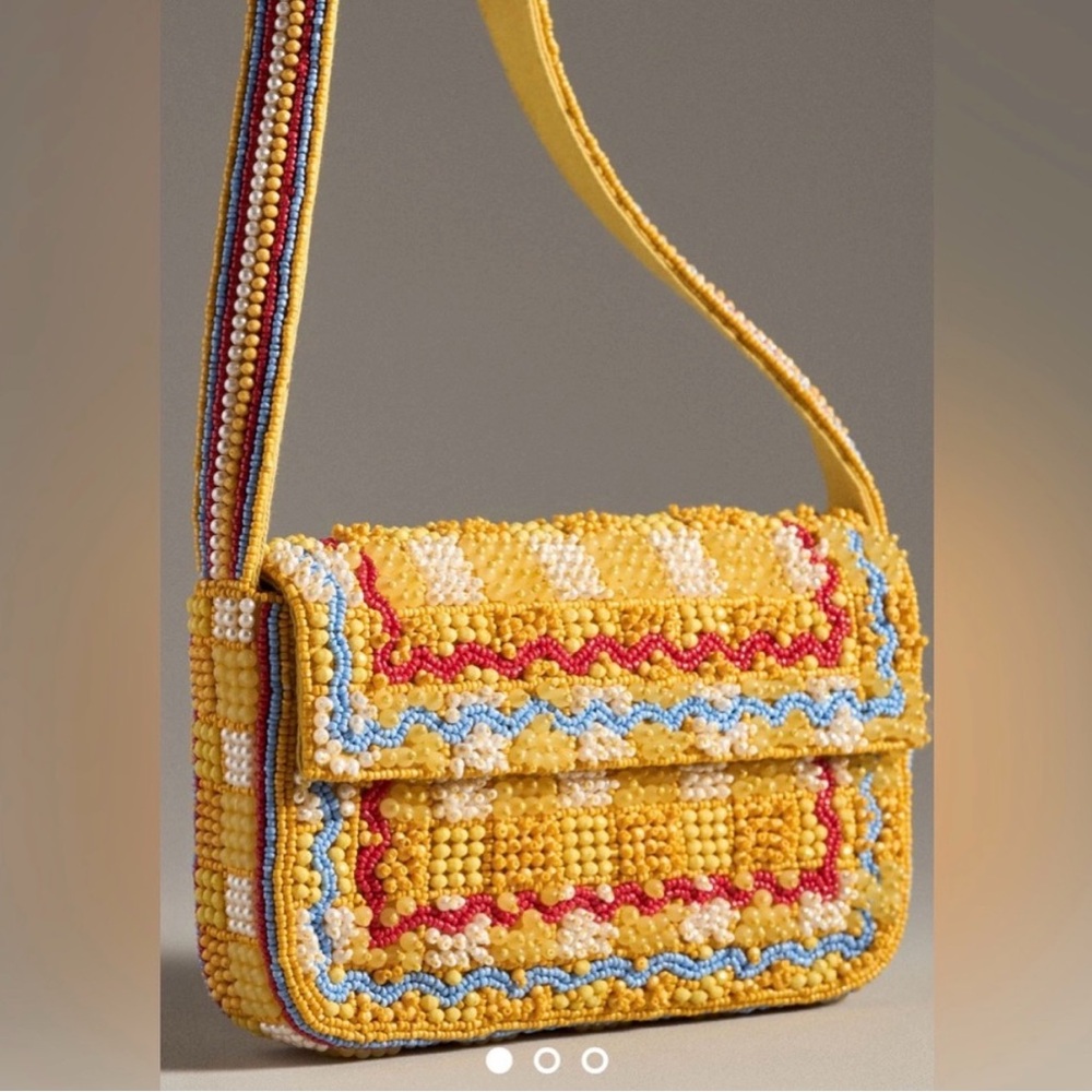 Fiona Colorful Beaded Women's Bag